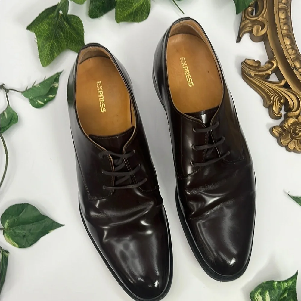 Express Leather Oxford Shoes